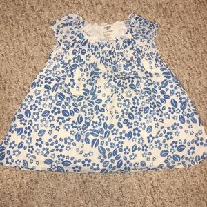 Osh kosh flower print dress 12M